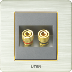 BỘ Ổ CẮM LOA ĐƠN UTEN V6.0G-1YC