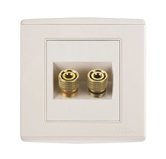 Ổ cắm loa đơn Uten V4.0G-4G-1YC