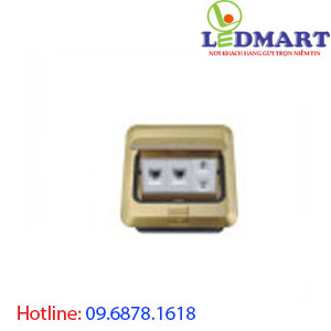 Ổ cắm âm sàn uten S-Z12TELPC